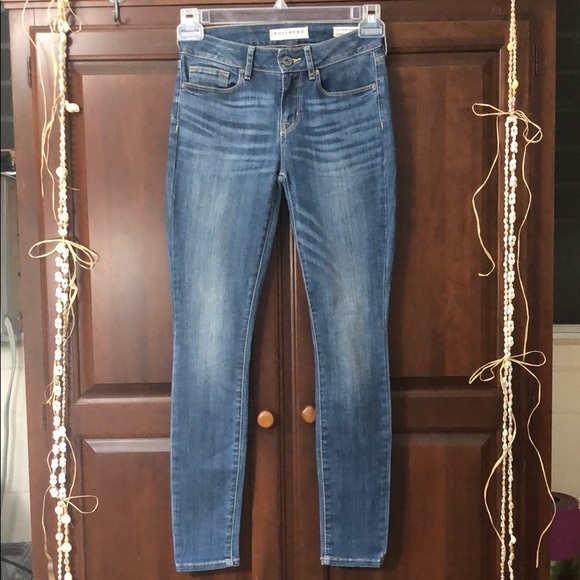 Bullhead Denim - BULLHEAD Skinniest Ankle Short Stretch Blue Jeans